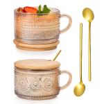 2 Pack Vintage Coffee Mugs view 1