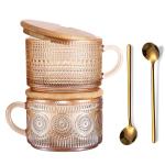 2 Pack Vintage Coffee Mugs view 2