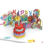 3d Musical Birthday Pop Up Card view 1