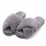 Women Cross Band Slippers view 1