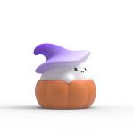 Cute Pumpkin Witch Night Light view 4