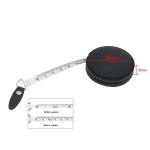 1.5m Dual Sided Leather Tape Measure view 2