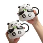 Panda Mug Cute Ceramic Coffee Mugs view 2