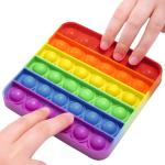 Rainbow Lobster Bubble Pop Fidget Toy view 2