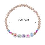 Beaded Stretch Bracelet view 1
