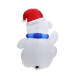 Christmas Self Inflatable Polar Bear view 1