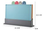 4-pieces Plastic Cutting Boards view 2