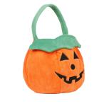 Halloween Pumpkin Plush Tote Bucket view 2