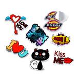 White Vinyl Stickers view 2