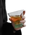 Stemless Martini Glass view 1