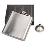 Stainless Steel 6oz Flask Gift Set view 1