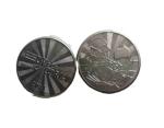 Stainless Steel Silver Commemorative Coin view 1