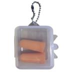 Soft Foam Ear Plug With Keychain view 1