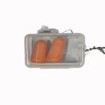Soft Foam Ear Plug With Keychain view 2