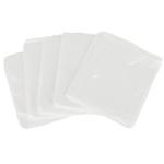 50-inch Disposable White Plastic Tablecloth view 2