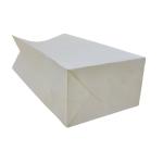 White Kraft Paper Packaging Bag view 1
