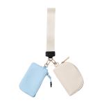 Portable Wrist Bag Mini Card Holder Wallet For Bank Cards Cash Coin Storage view 1