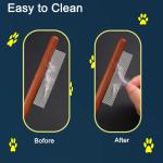 Wooden Small Dog Grooming Brush view 2