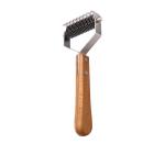Dog & Cat Detangler Comb - Natural Wood Handle view 5