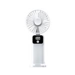Digital Display Handheld Fan With Base view 3