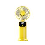 Digital Display Handheld Fan With Base view 1