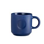 12oz Elegant Striped Ceramic Coffee Mug view 5