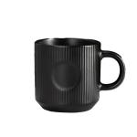 12oz Elegant Striped Ceramic Coffee Mug view 2