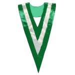 Tri-color V-shaped Graduation Honor Stole view 4