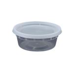 Disposable Round Takeout Soup Bowl view 1