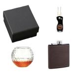 Golf Flask Glass Gift Set view 2