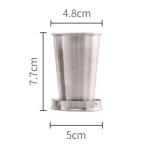 Portable Stainless Shot Cup view 2