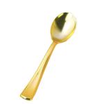 Gold Plated Plastic Spoon view 2