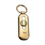 Sliding Logo Zinc Alloy Keychain view 2