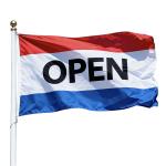 Custom Business Open Flag view 1