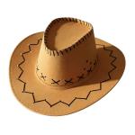 Faux Suede Western Cowboy Hat view 2