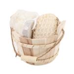 Wooden Bucket Spa Bath Accessory Kit view 2