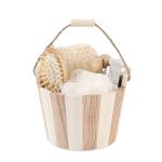 Portable Wooden Bucket Complete Spa Bath Set view 1