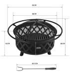 Custom Outdoor Fire Pit view 4