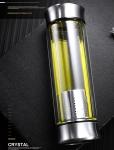 320 Ml Stainless Transparent Glass Bottle view 2