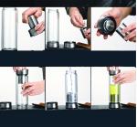 320 Ml Stainless Transparent Glass Bottle view 3