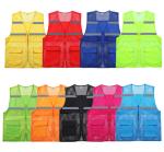 Reflective Mesh Volunteer Vest view 3