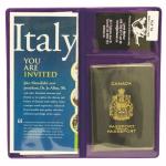 Custom Vinyl Passport Holder view 3