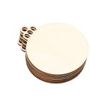 3.5inch Round Blank Wood Disc view 1