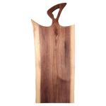Walnut Live Edge Loop Handle Board view 2