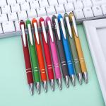 Stylus Soft Touch Ballpoint Metal Pen view 2