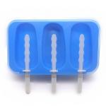 3 Cavities Silicone Ice Cream Mold view 5