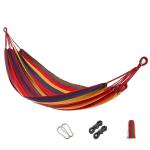 Double Canvas Camping Hammock view 1
