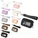 Wrist Strap Clear Zipper Pouch view 1