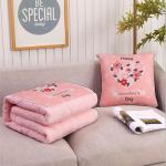 Custom Foldable Blanket & Cushion view 2
