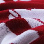 Knit Yarn Blanket view 2